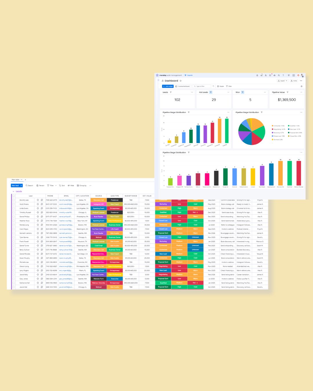 CRM lead management